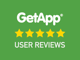 GetApp user reviews rated 5 stars