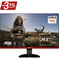 AOC G2590VXQ 24.5" 75Hz 1ms (Analog+HDMI+Display) FreeSync Full HD Oyuncu Monitörü