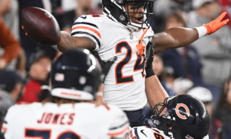 On Monday Night Football, The Chicago Bears Thrashed The QB-Less New England Patriots