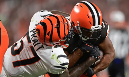 Nick Chubb Scored Twice On The Ground, And Myles Garrett And The Cleveland Defense Stymied Cincinnati Quarterback Joe Burrow To The Tune Of A 32-13 Victory For The Browns