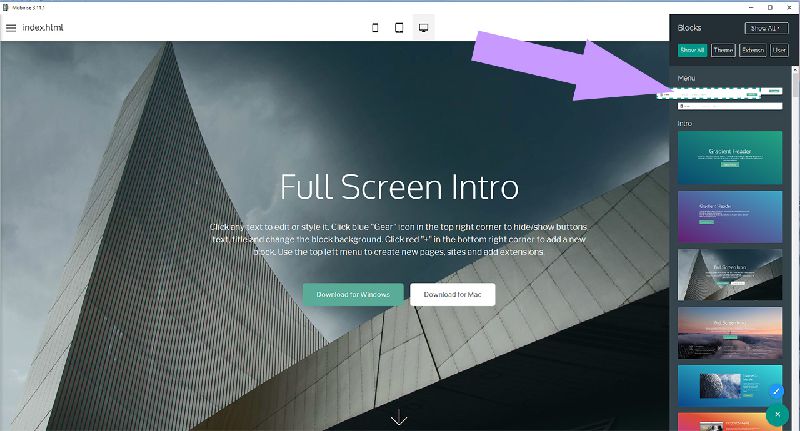 Image with missing alt attribute found on purecssmenu.com