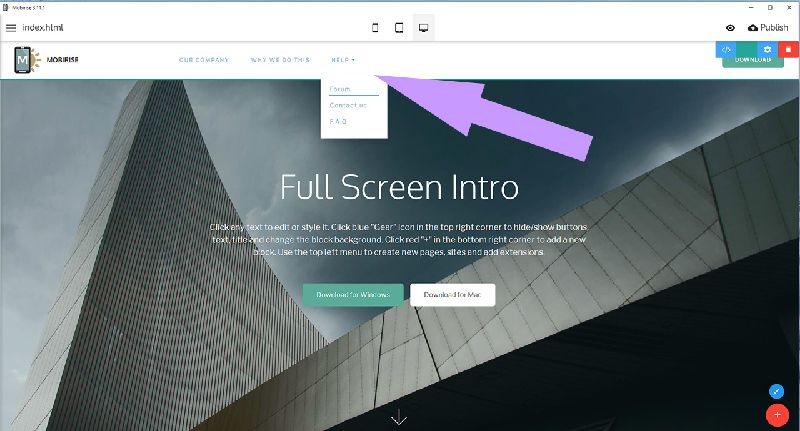 Image with missing alt attribute found on purecssmenu.com