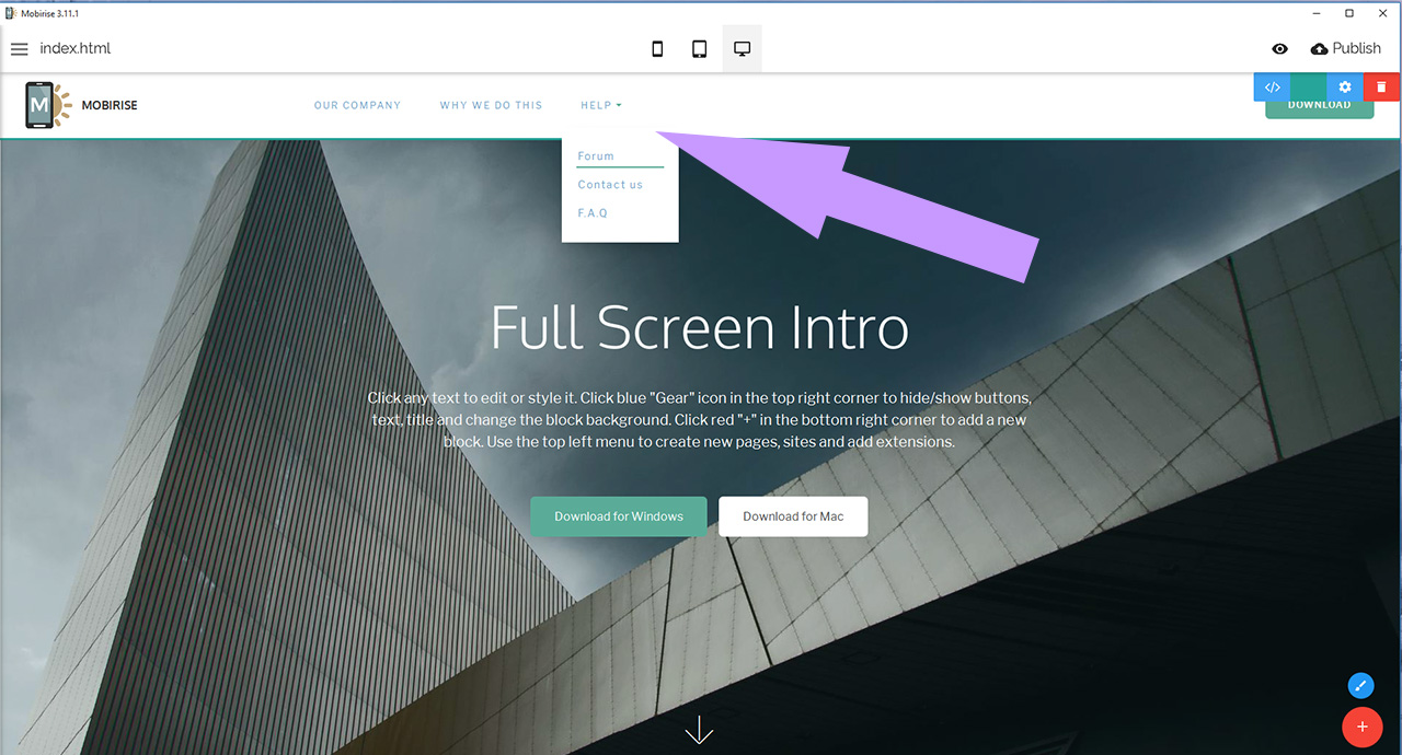Image with missing alt attribute found on purecssmenu.com