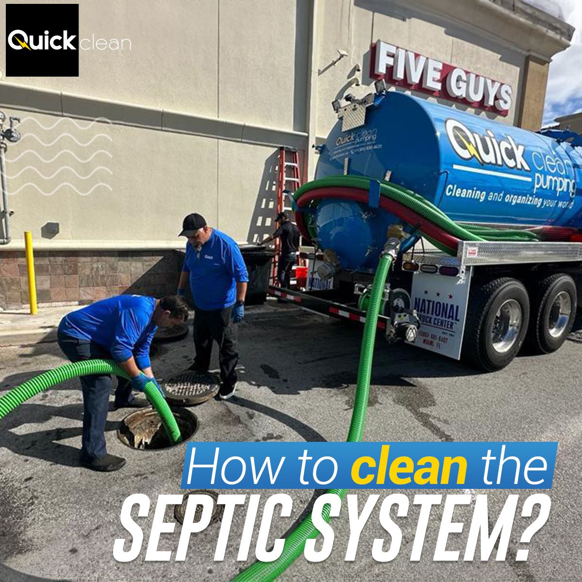 How to clean the septic system? 2
