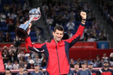 The world's no. 1 tennis player, Novak Djokovic, was in top form in Tokyo, thrilling fans on route to capturing his first Rakuten Open Championship.
