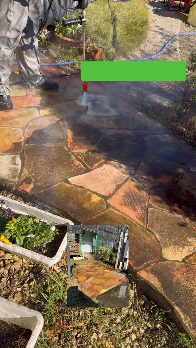 埼玉県鴻巣市のＯ様邸での外壁屋根塗装の施工が始まりました✨