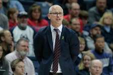 UConn coach Dan Hurley got a commitment from Javonte Brown-Ferguson, a 6-foot-11 center from Canada, on Wednesday night.