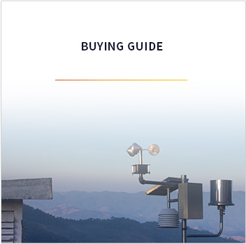 Our Outdoor Alerting System horn and strobe system on the roof of a building with the words