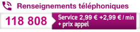 118 612 le num&eacute;ro des renseignements