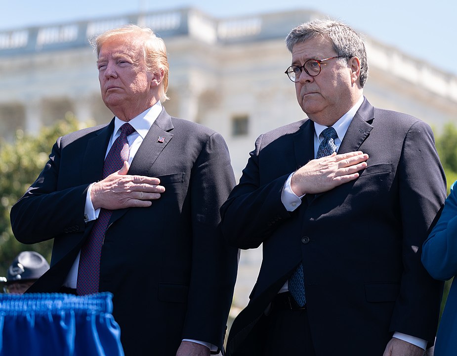 President Donald J. Trump attends the 38th annual National Peace Officers&rsquo; Memorial Service Wednesday, May 15, 2019, at the U.S. Capitol in Washington, D.C.