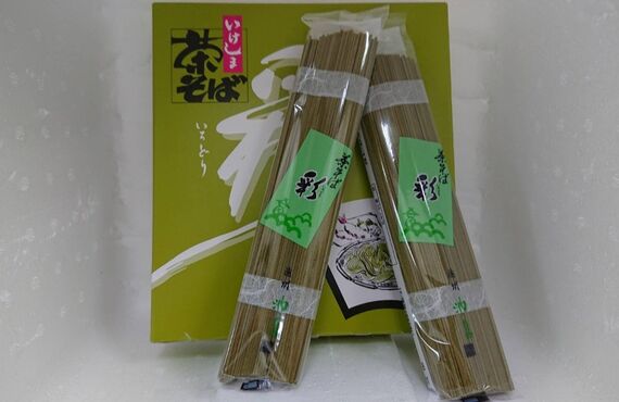 カテキン入り茶そばの販売をしております。｜東京株式会社三駒
