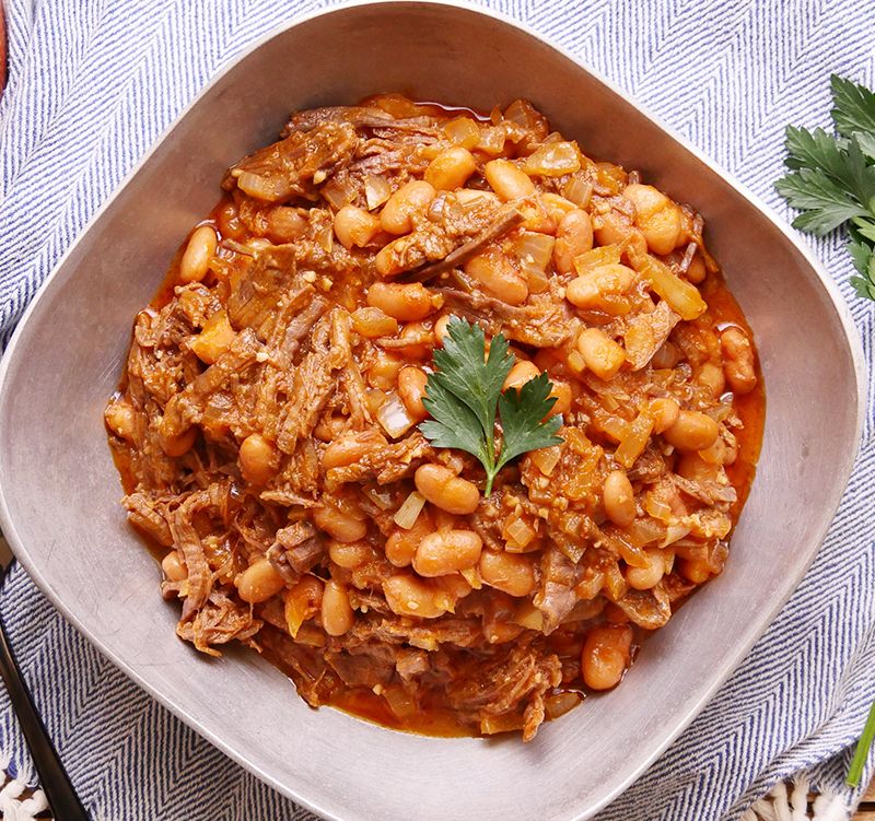 Few Things Are As Tasty As These Southern Brisket Beans Recipe and Video