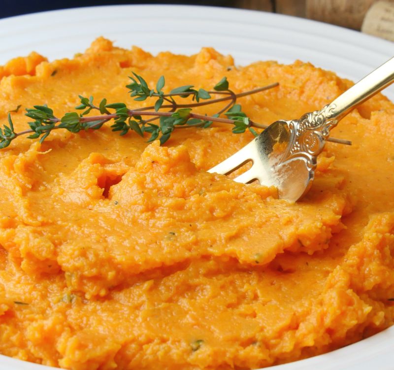 Low-carb Sweet Potato Mash Recipe and Video