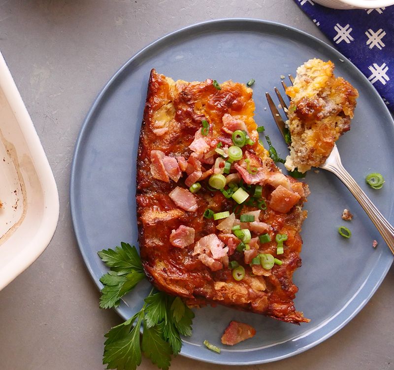 This Maple Waffle Breakfast Casserole Is An All-in-one Brunch Recipe and Video