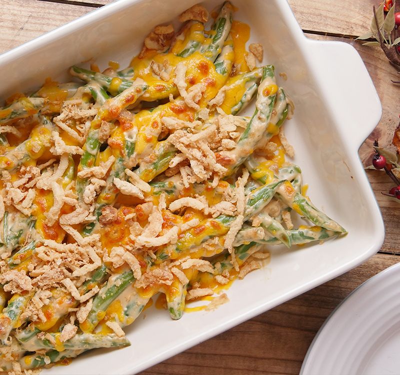 Low-carb Green Bean Casserole  Recipe and Video