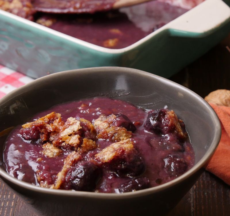 Easy Peasy Cherry Cobbler In Under An Hour! Recipe and Video