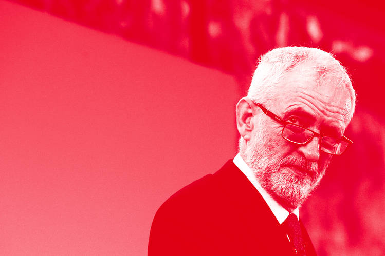 Jeremy Corbyn, leader of the UK opposition Labour Party