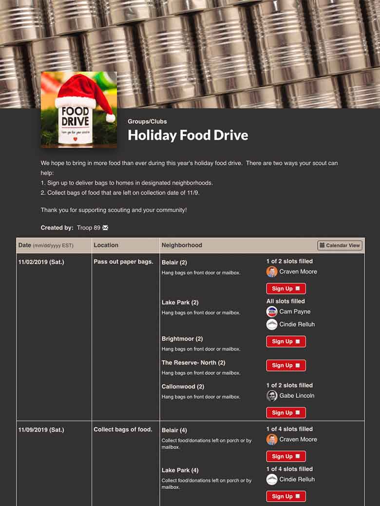 fourth sign up screenshot