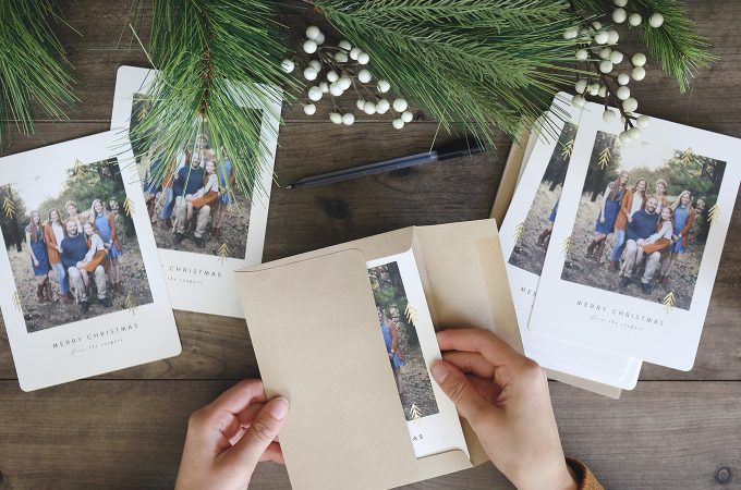 Simple (yet beautiful!) Christmas Cards from Minted