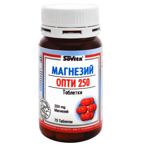 МАГНЕЗИЙ ОПТИ 250 mg