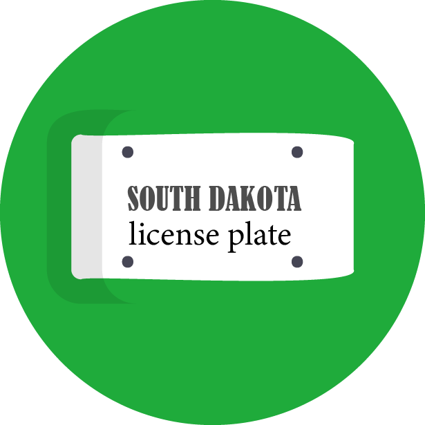 South Dakota License Plates