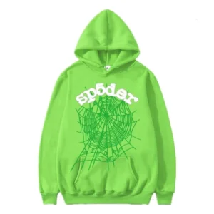 55555 Web Hoodie – Green