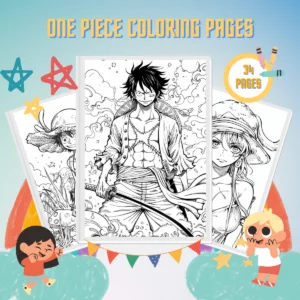 One Piece Coloring Pages thumbnail