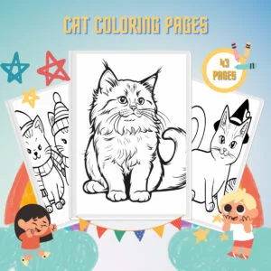 Cat Coloring Pages thumbnail