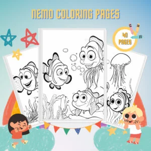 Nemo Coloring Pages thumbnail