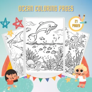 Ocean Coloring Pages thumbnail