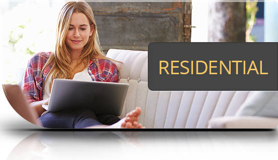 Residential internet services
