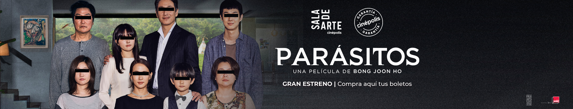 Par&aacute;sitos Estreno