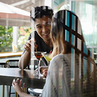 - Focused featured artists