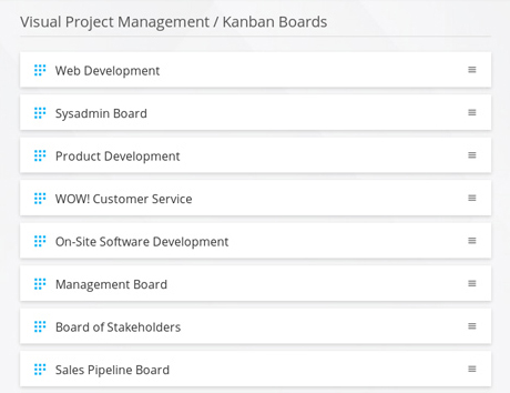 Visual management software