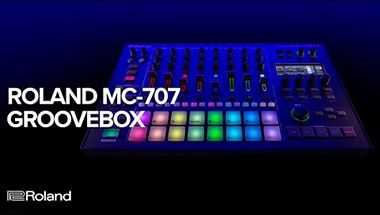 MC-707 GROOVEBOX for Live Electronic Music Producers and Production