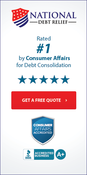National Debt Relief is rated #1 for debt consolidation