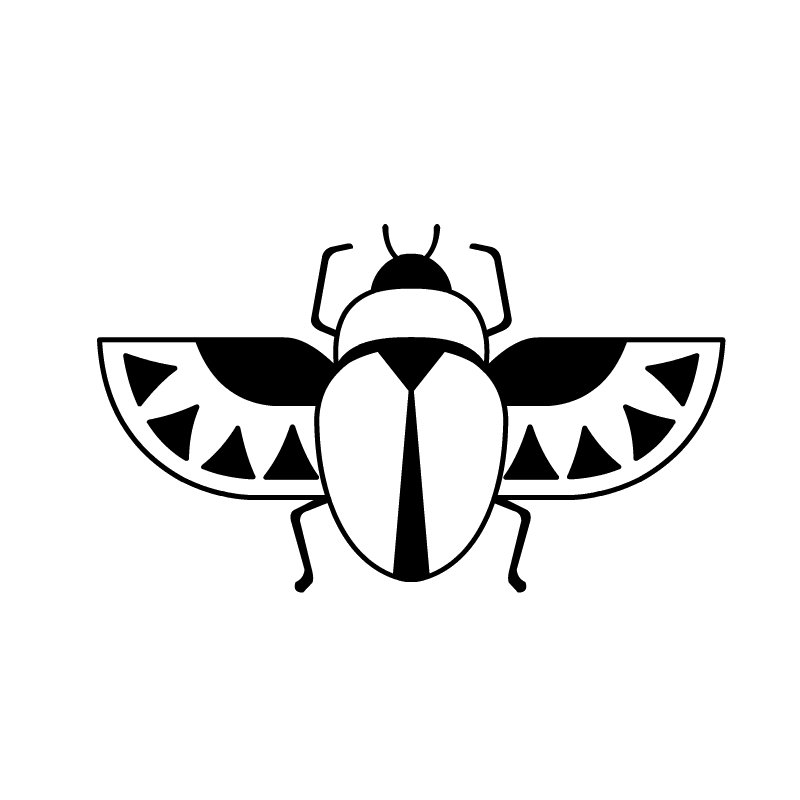 ايقونة متحركة لخنفساء تطير