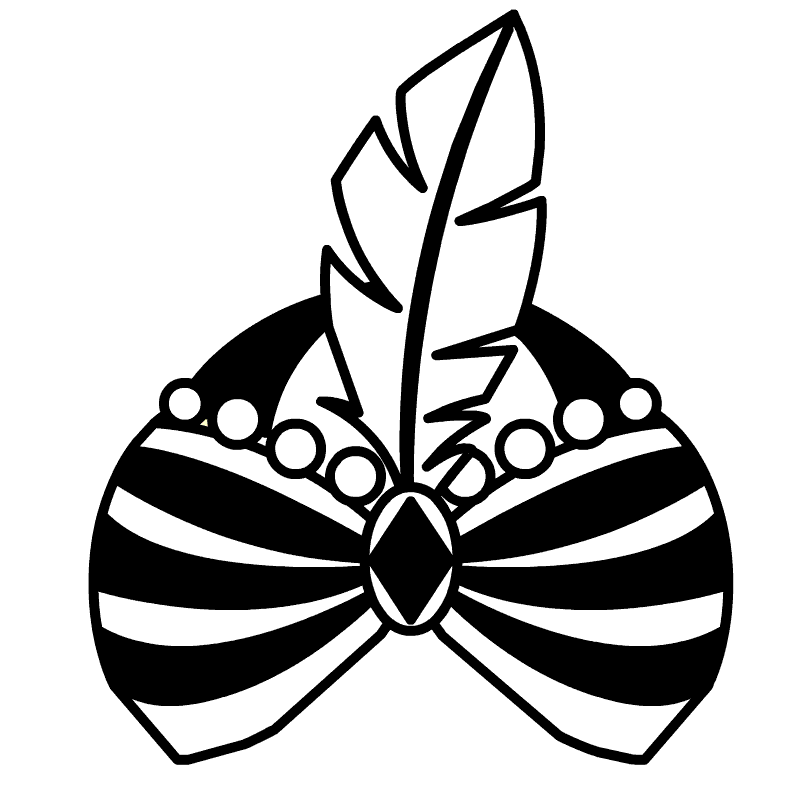 ايقونة متحركة لعمامة سلطان عربي