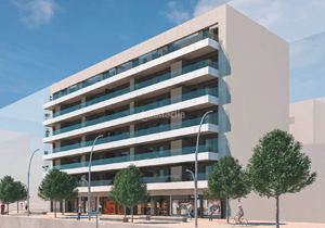 Dos edificios de dise&ntilde;o moderno y elegante