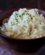 Cauliflower Mashed "Potatoes"