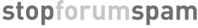 Image with missing alt attribute found on stopforumspam.com