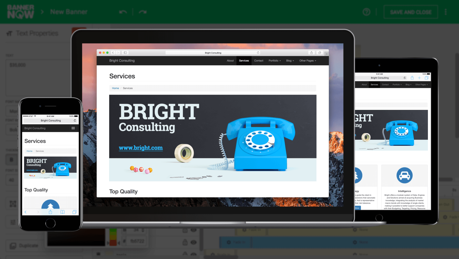 Image with missing alt attribute found on bannernow.com