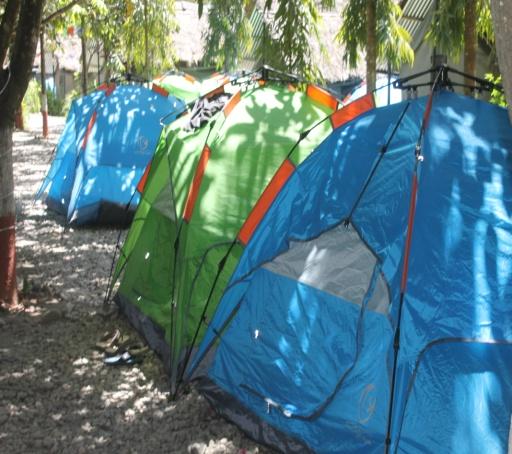 Normal tent in sukute beach resort