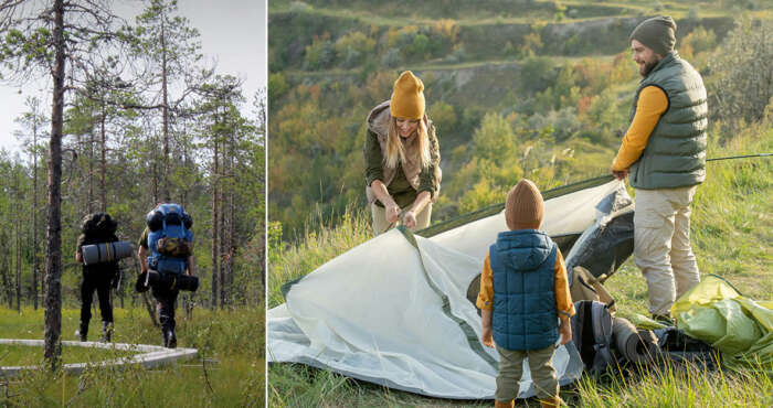 Vad behöver man när man tältar