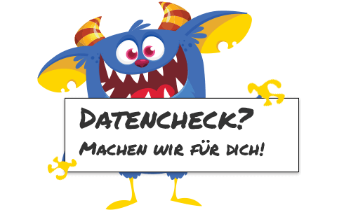 Banner Datencheck