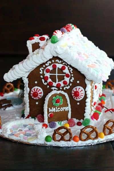 How to make a Gingerbread House-- recipes and tutorial from Tastes Better From Scratch