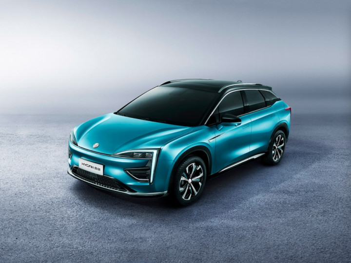 HYCAN&rsquo;s first battery electric sports utility vehicle model, boasting an NEDC range of 650 kilometers, closed first round of pre-sale in just three days, announced GAC-Nio on Oct. 25, 2019 (Image credit: HYCAN)
