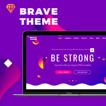 Brave Multi-purpose Theme