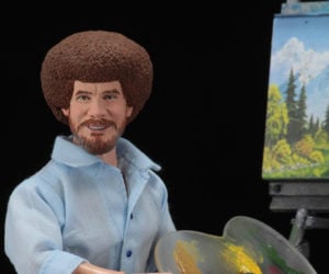 NECA Bob Ross Action Figure