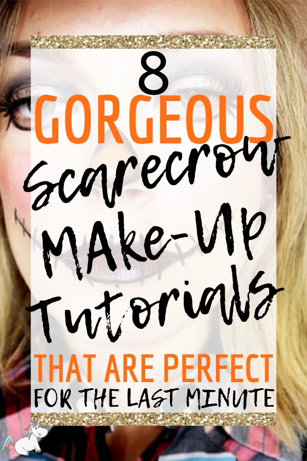 8 Gorgeous Scarecrow Make-up Tutorials That Are Perfect for the Lats Minute! The easy halloween scarecrow makeup ideas are all really quick and cheap diy halloween makeup ideas that you can do when you've run out of time to get a halloween costume or if you want something cute and simple this Halloween